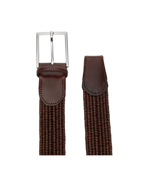 Belts di Canali in Brown da Uomo