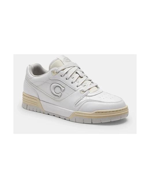 COACH Soho Snkr in het White
