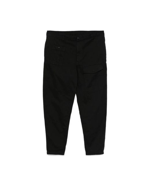 Yohji Yamamoto Black Wide Trousers for men