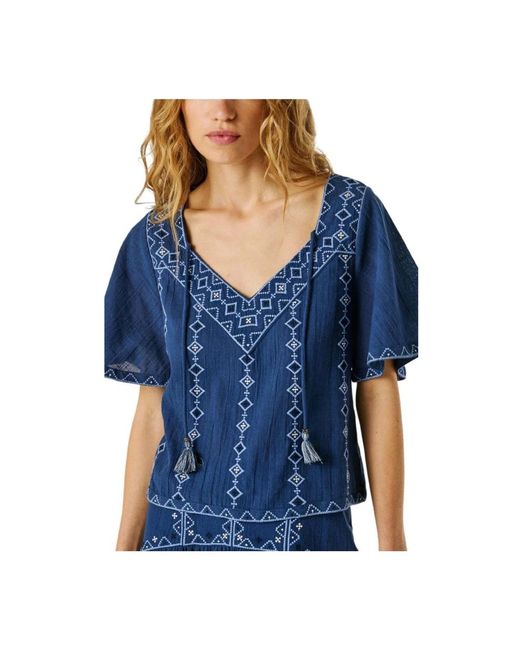 Pepe Jeans Blue Blouses