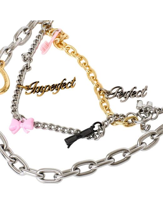 Marc Jacobs Metallic Keychains