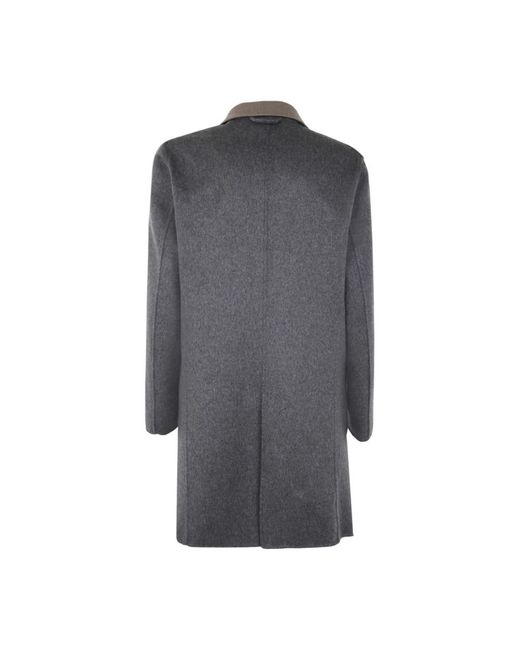 KIRED Gray Single-Breasted Coats for men