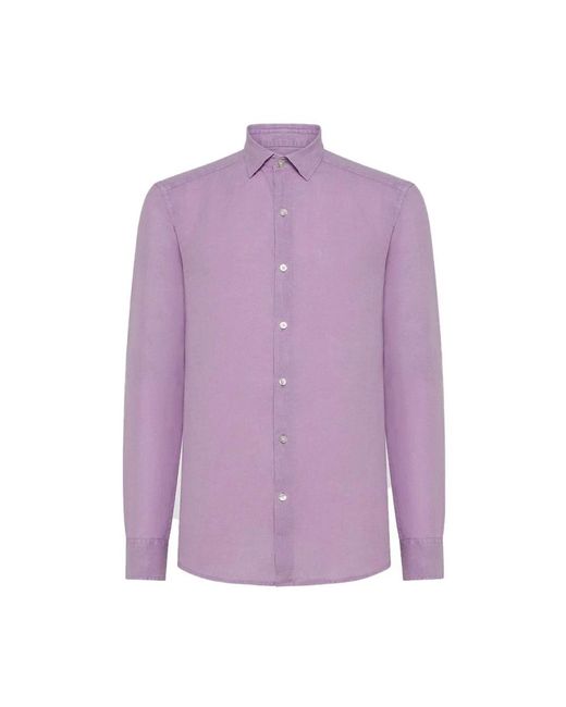 Peuterey Stylische hemden für männer und frauen in Purple für Herren