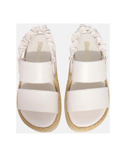 Blauer Wedges in het White