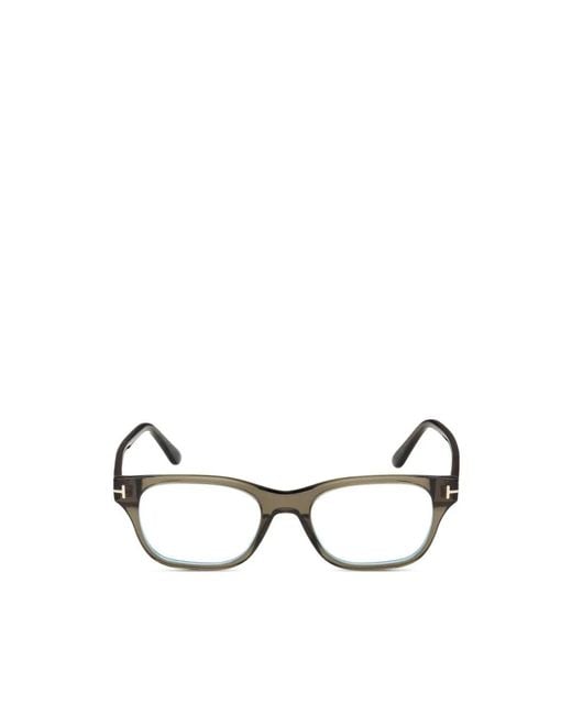 Tom Ford Optical Frame in het Metallic voor heren