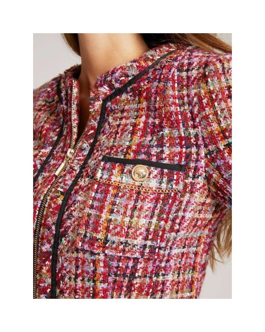Guess Red Multi-color textiljacke