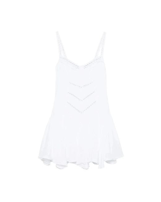 Charo Ruiz White Lira Dress