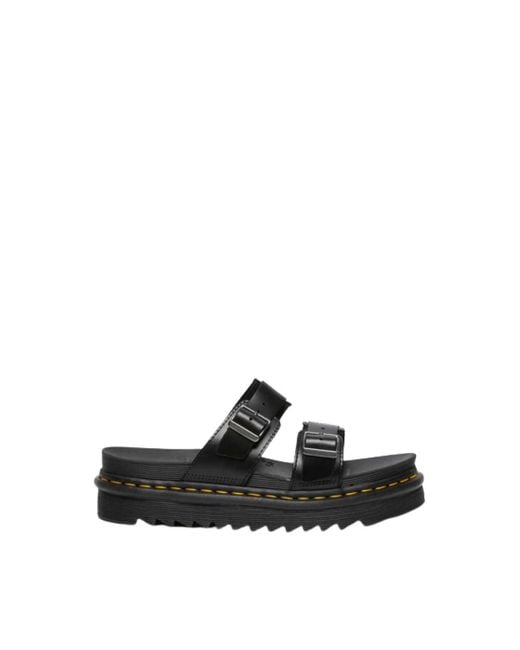 Sliders di Dr. Martens in Black da Uomo