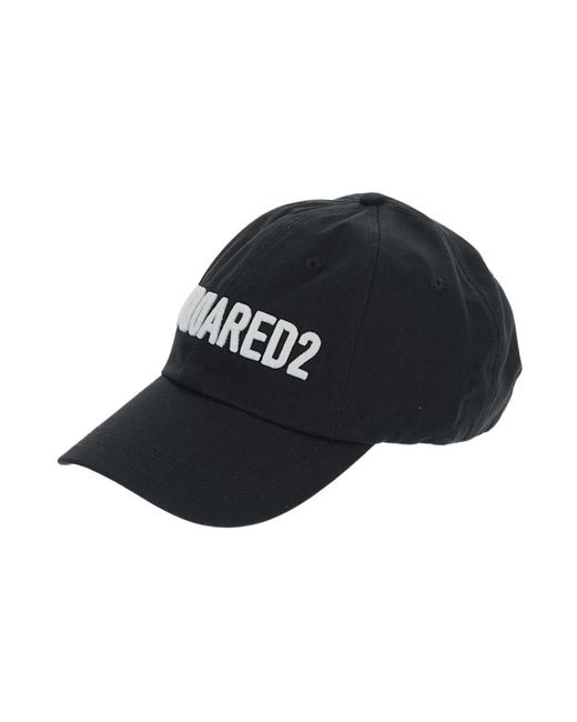 Caps di DSquared² in Black da Uomo