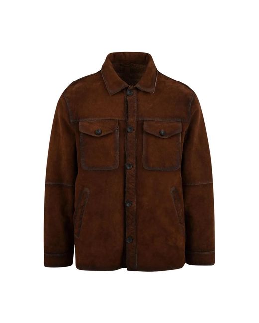 The Jack Leathers Light Jackets in het Brown voor heren