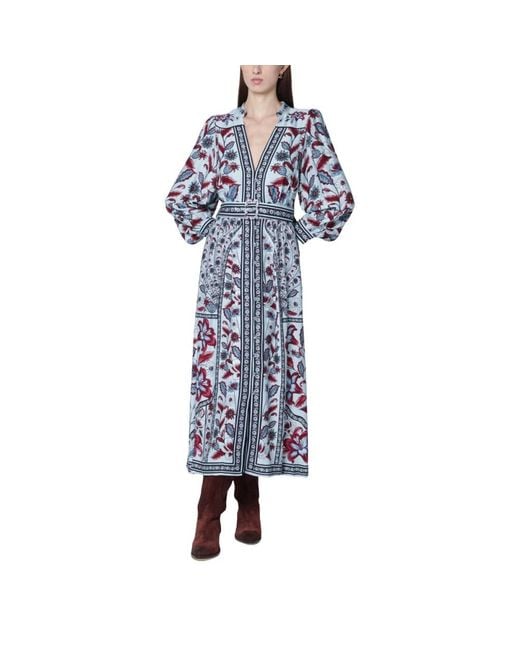 Farm Rio Blue Maxi Dresses