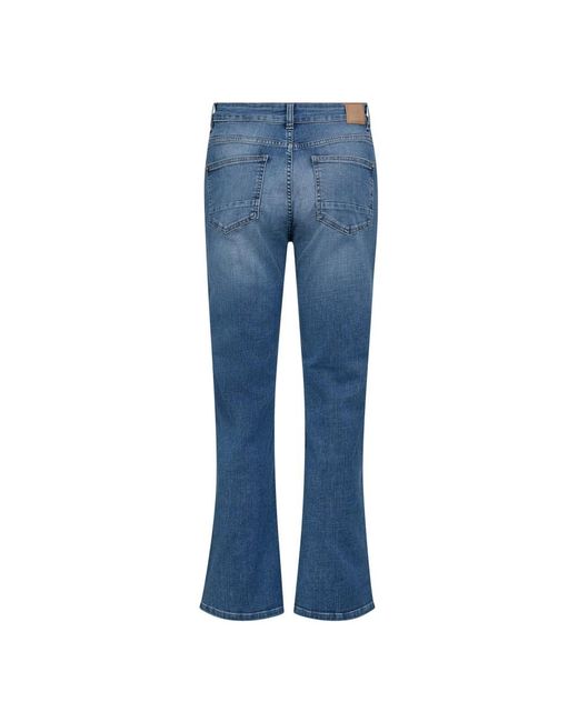 Mos Mosh Flared Jeans in het Blue