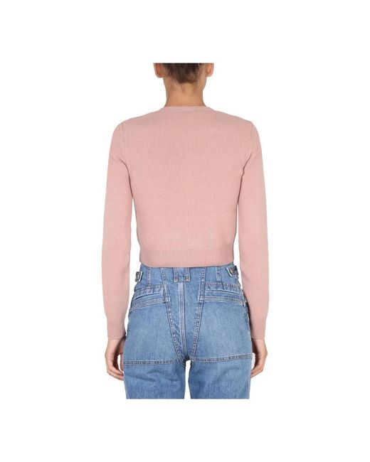 Stella McCartney Blue Round-Neck Knitwear