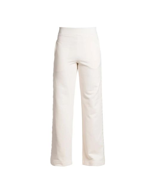 Parajumpers Wide Trousers in het White