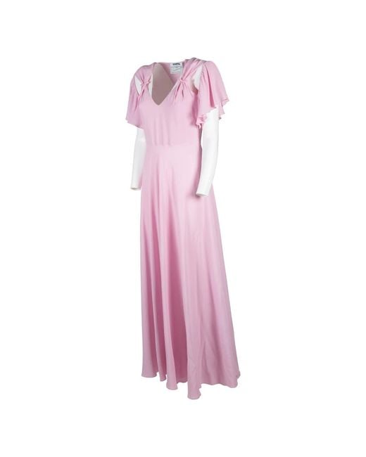 Vivetta Pink Maxi Dresses
