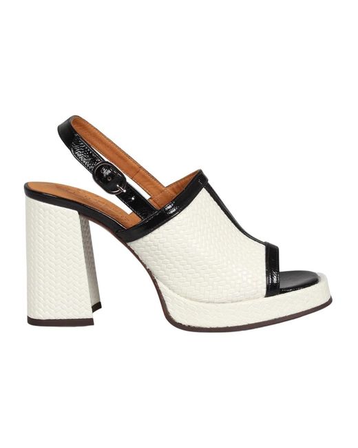 Shoes > sandals > high heel sandals Chie Mihara en coloris White