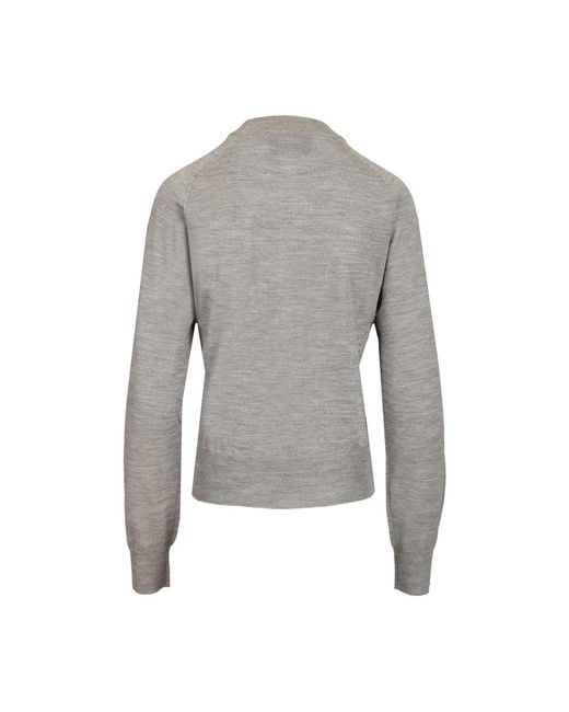 Cardigans AMI en coloris Gray