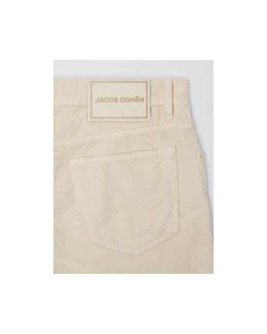 Jacob Cohen Natural Slim-Fit Trousers for men