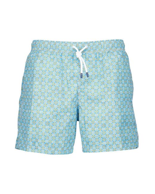 Fedeli Blue Beachwear for men