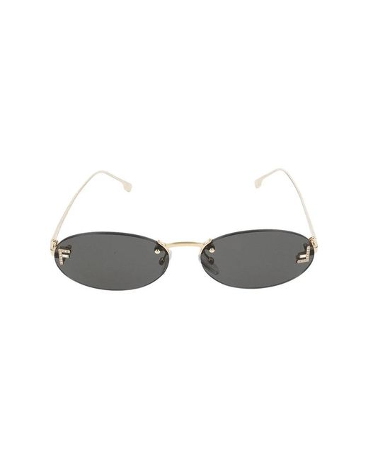 Fendi Metallic Sunglasses
