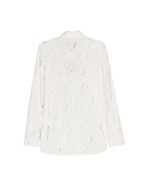 Post Archive Faction PAF White Casual Shirts for men