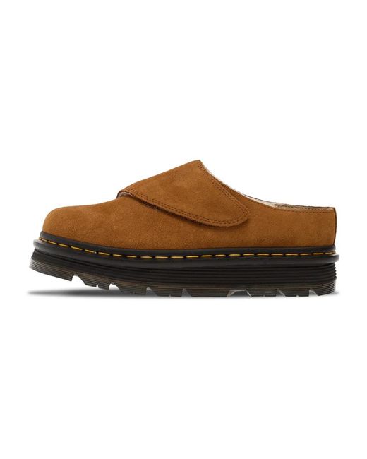 Dr. Martens Brown Mules for men