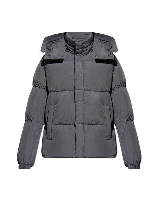 DIESEL Down Jackets in het Gray voor heren