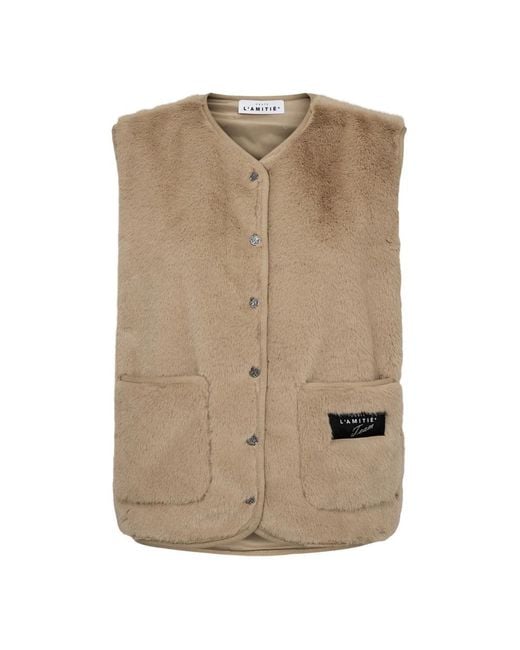 Haute L'Amitié Natural Waistcoats
