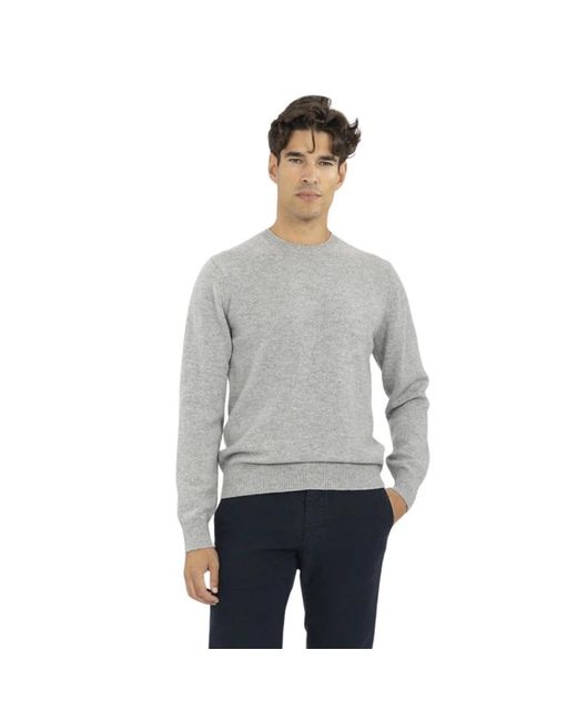Zanone Gray Sweatshirts for men