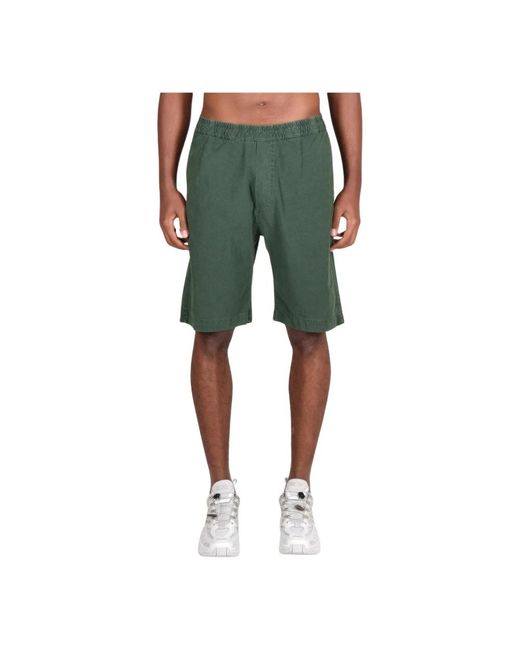 Shorts in cotone per uomo di Barena in Green da Uomo