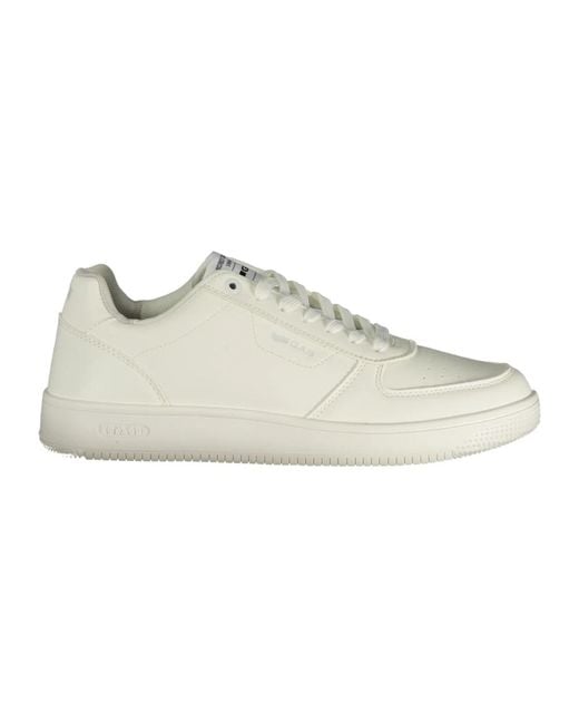 Gas White Sneakers for men