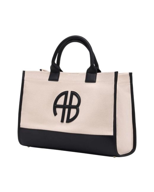 Anine Bing Black Tote Bags