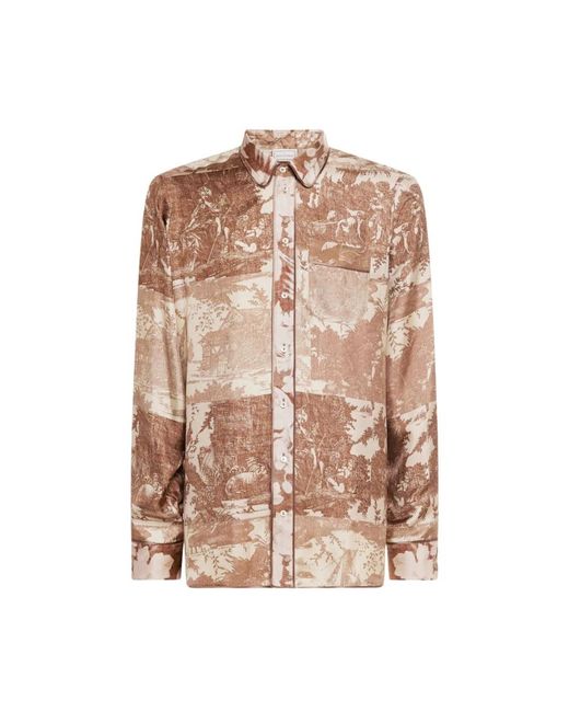 Pierre Louis Mascia Brown Shirts