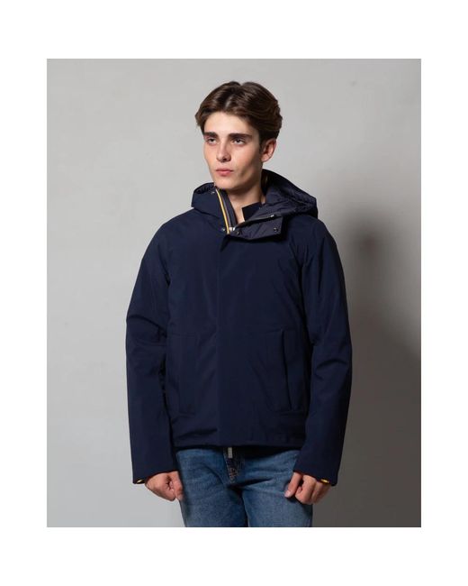 Light Jackets K-Way de hombre de color Blue