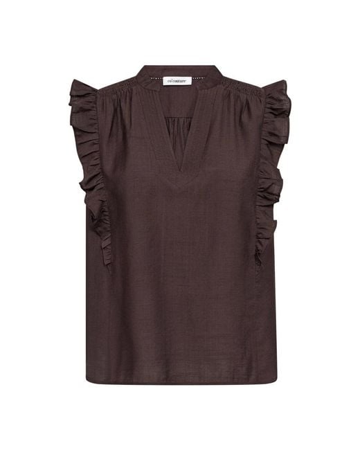 co'couture Brown Blouses
