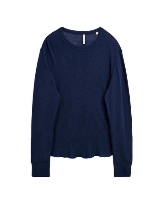 sunflower Blue Long Sleeve Tops for men