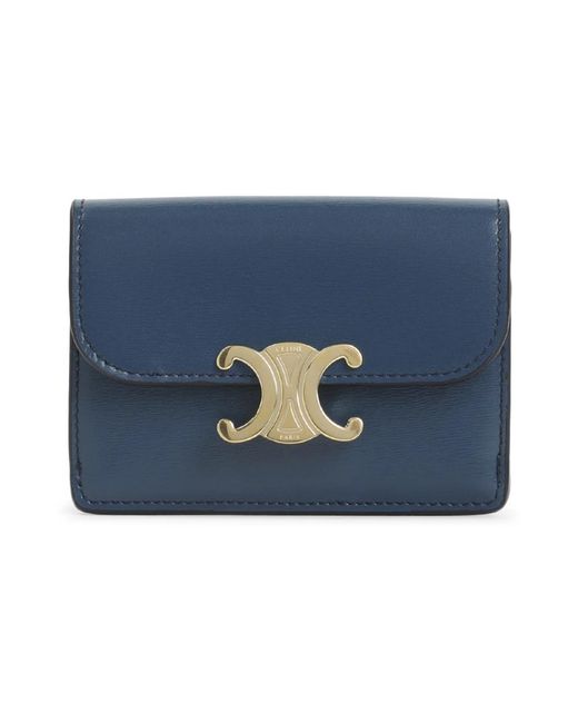 Wallets & Cardholders Céline de color Blue