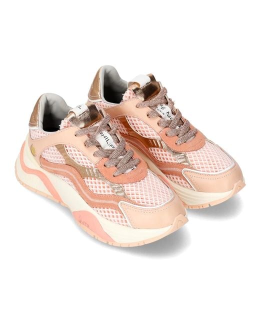 Philippe Model Pink Sneakers