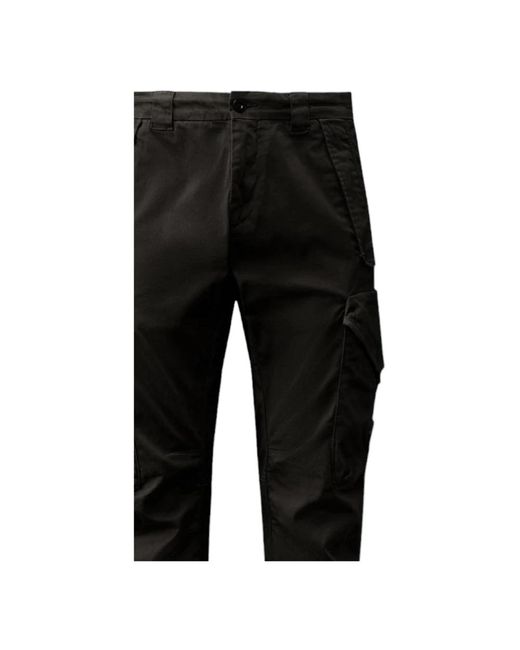 C P Company Slim-fit trousers in Black für Herren