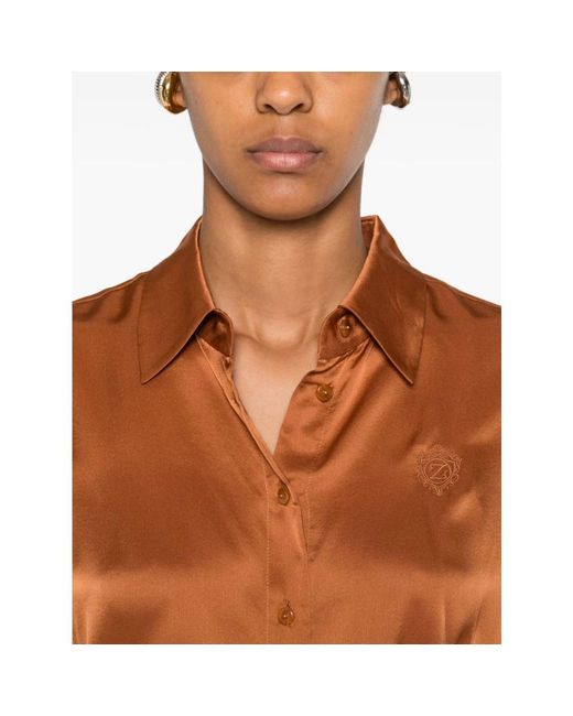 Zimmermann Orange Shirts