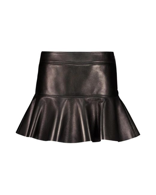 Tom Ford Black Leather Skirts