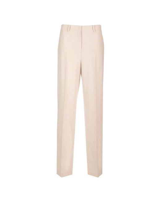 Theory Natural Straight Trousers