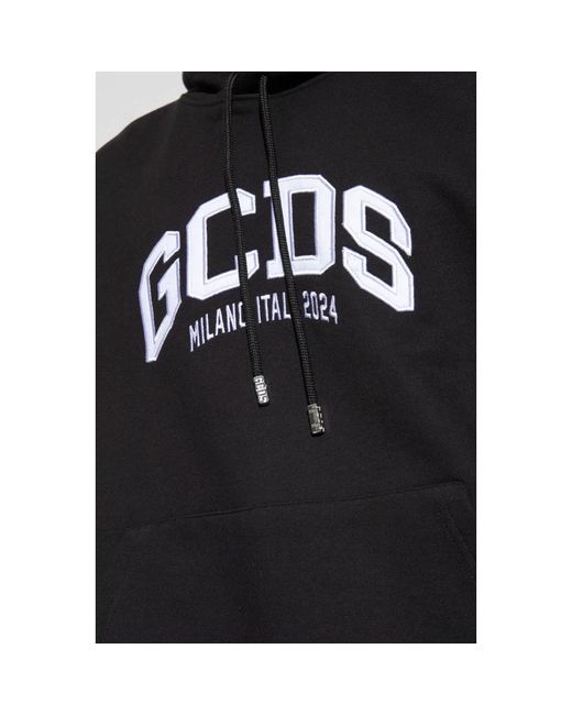 Gcds Hoodie mit Logo in Black für Herren