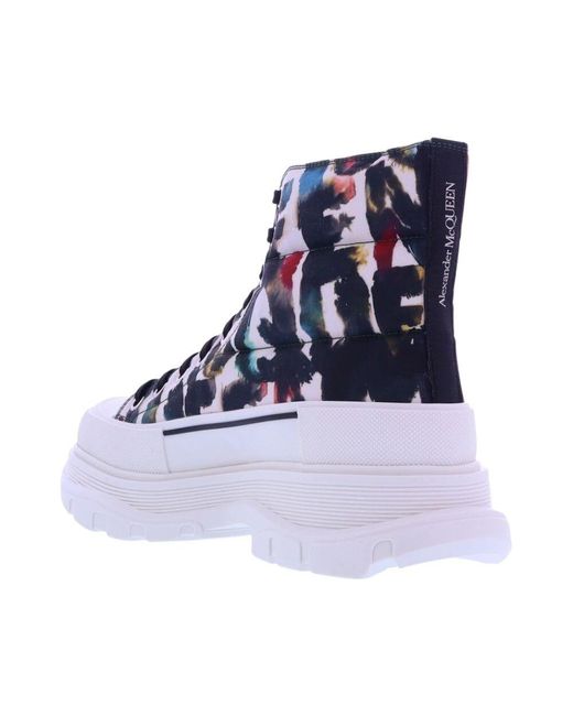 Alexander McQueen Plastik Sneakers für moderne Männer in Blue für Herren