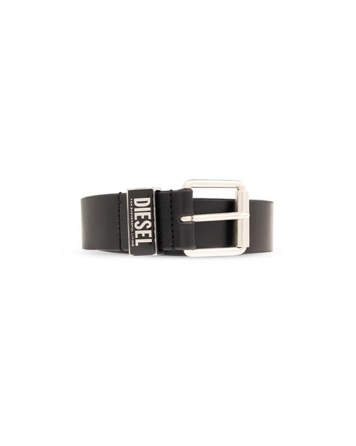 DIESEL B-glossy loop gürtel in Black für Herren
