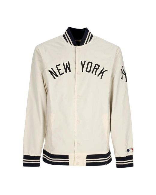 '47 Jassen ,Polyester Mlb Wordmark Regent Jacket in het White voor heren