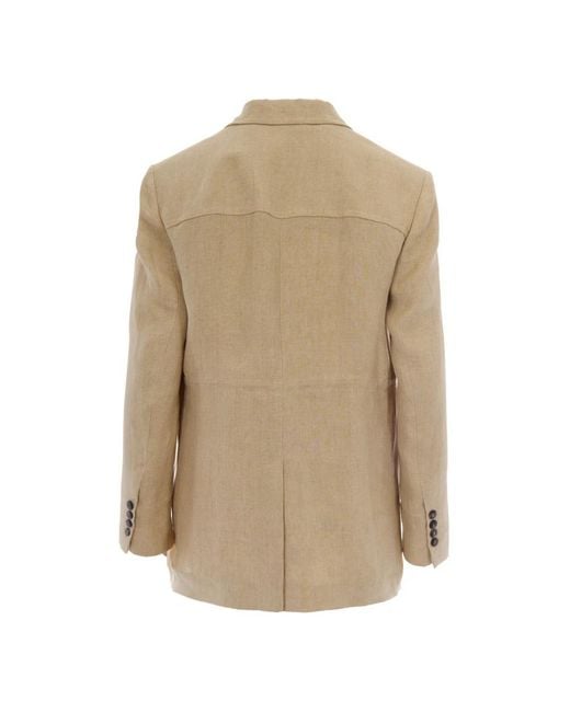 Max Mara Natural Blazers