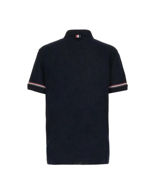 Thom Browne Blue Polo Shirts for men