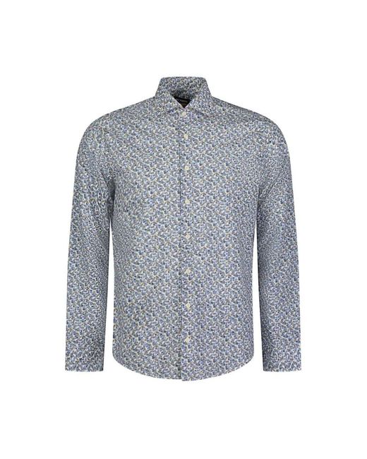 Roy Robson Blue Formal Shirts for men