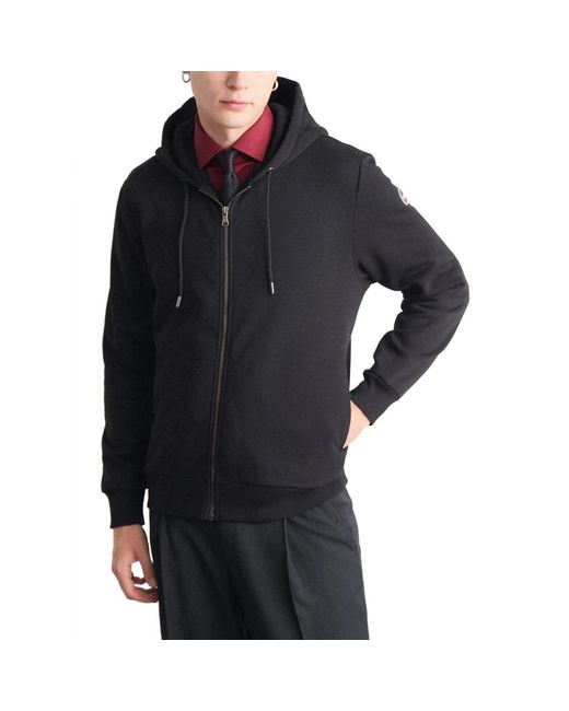 Colmar Zip Hoodie in het Black voor heren